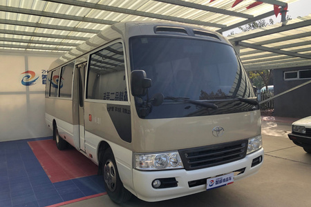 滨州二手丰田柯斯达 2007款 4.1T 高级车20座柴油